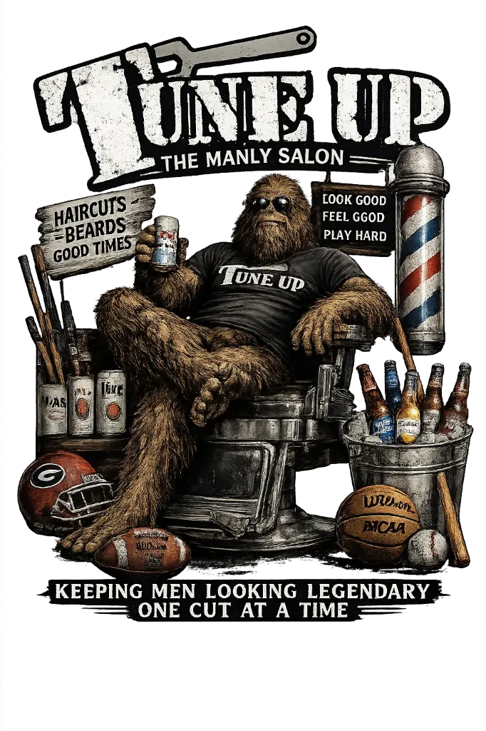 Sasquatch T-Shirt (001 | White, Small)